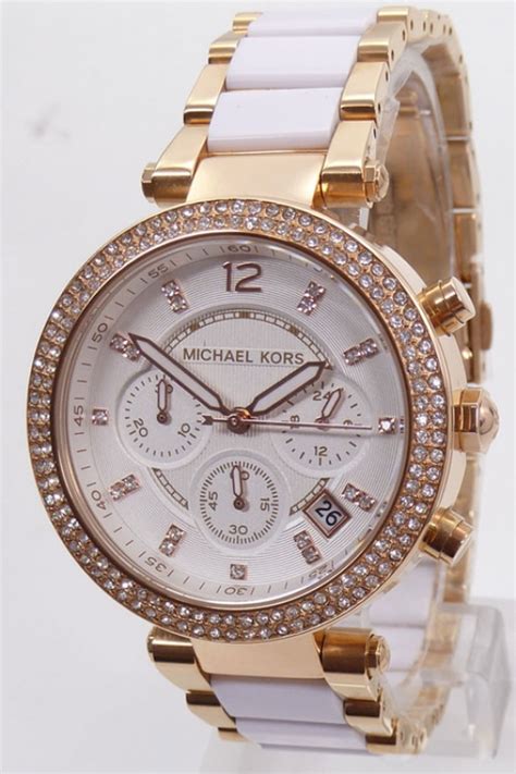 michael kors damenuhr gold pink|michael kors rose gold.